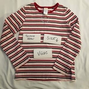 Gymboree striped size 6 tshirt
